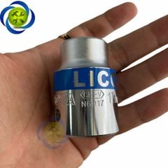 Tuýp 17mm loại 3/4 ngắn màu trắng 6 cạnh Licota N6017