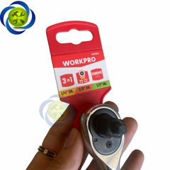 Cần siết tự động Workpro WP271014 ( đầu vuông 1/4 + 3/8 + 1/2 ) 3 trong 1