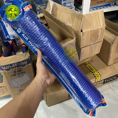 Dây hơi xoắn 15m WADFOW WQG1915 kèm đầu nối nhanh