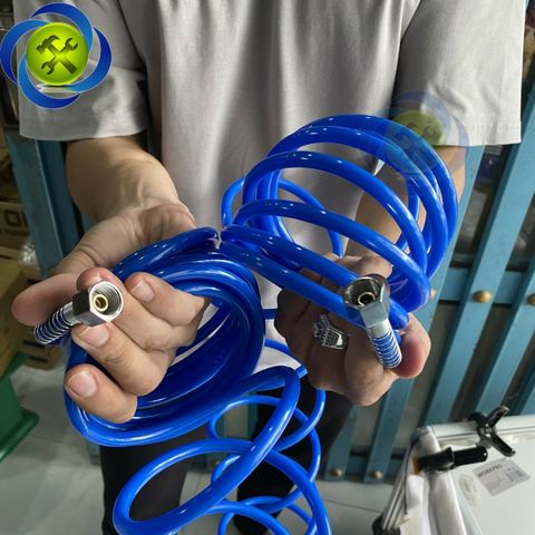 Dây hơi xoắn 15m WADFOW WQG1915 kèm đầu nối nhanh