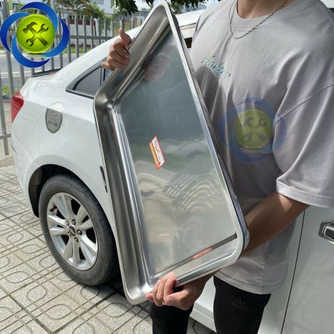Khay inox kích thước 60x40cm đựng dụng cụ đồ nghề