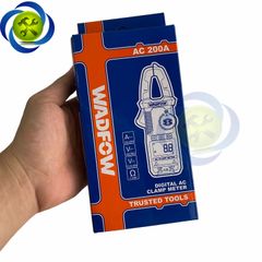 Đồng hồ ampe kìm đo AC kỹ thuật số 200A-2000 số đếm WADFOW WDM6501