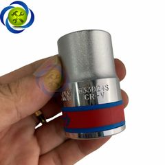 Tuýp 3/4 hệ inch đuôi 3/4 Kingtony 633024S loại ngắn 12 cạnh màu trắng 19,05mm