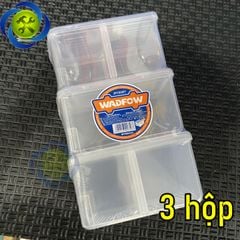 COMBO 3 hộp nhựa trong suốt WADFOW WTB8333 kích thước 150x105x80mm