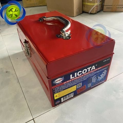 Bộ cảo đĩa thủy lực đa năng 25 chi tiết  LICOTA ATB-1075