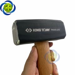 Búa đầu vuông cán gỗ 2kg Kingtony 7833-20