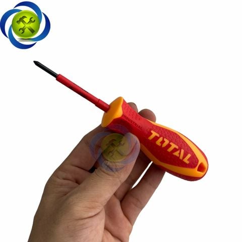 Tua vít bake cách điện PH0x60mm Total THTISPH060
