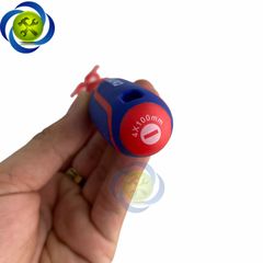 Tua vít dẹp 4x100mm tay cầm bọc cao su Workpro WP221014