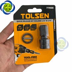 Đầu chuyển từ bu lông 1/2 sang vít 6.35mm Tolsen 77868