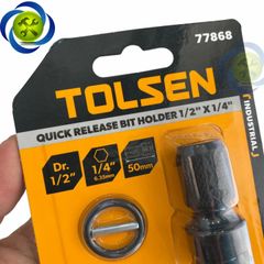 Đầu chuyển từ bu lông 1/2 sang vít 6.35mm Tolsen 77868