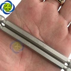 Mũi vít bake hai đầu PH3 x 110mm Kingtony 131103P có nam châm (10 mũi/hộp)