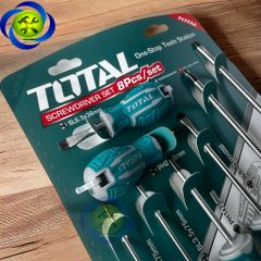 Bộ 8 cây tua vít TOTAL THT250608