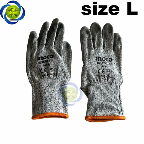 Găng tay chống cắt INGCO HGCG01-L size L