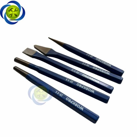 Bộ đục đột sắt Workpro WP201303 có 5 chi tiết