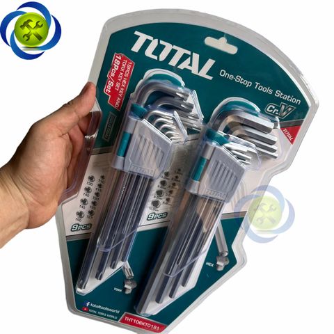 Combo 2 bộ lục giác Total THT106KT0181 gồm lục giác thường và sao