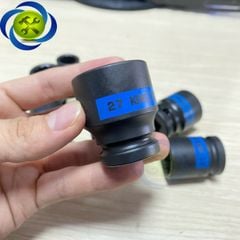 (ĐỦ SIZE) Tuýp 1/2 KINGTONY 4530 loại ngắn 12 cạnh màu đen