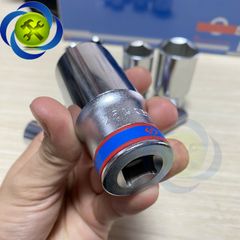 (ĐỦ SIZE) Tuýp  1/2 KINGTONY 4235 loại 6 cạnh màu trắng dài 77mm