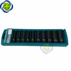 Bộ tuýp đen dài TOTAL THKIS12102L loại 1/2 inch có 10 chi tiết (10 - 24mm)