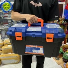 Thùng đựng đồ nghề nhựa WADFOW khóa nhựa có 3 kích thước (13-16-19 inch)
