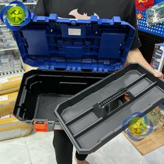 Thùng đựng đồ nghề nhựa WADFOW khóa nhựa có 3 kích thước (13-16-19 inch)