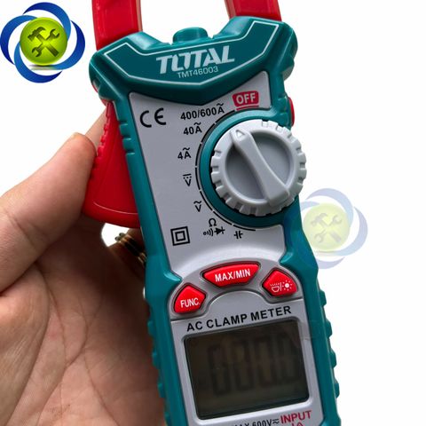 Đồng hồ Ampe Kìm kỹ thuật số Total TMT46003