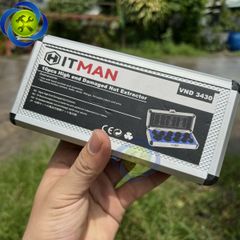 Bộ tuýp mở ốc hư, tuôn răng, nhờn đầu 10 chi tiết (9-19mm) HITMAN VND3430