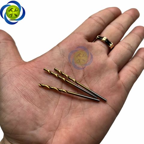 Mũi khoan sắt 2mm chuôi tròn thép HSS Workpro WP400152 (10 mũi hộp)