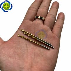 Mũi khoan sắt 2.5mm chuôi tròn thép HSS Workpro WP400155 (10 mũi hộp)