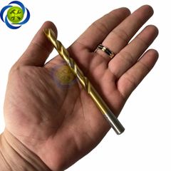 Mũi khoan sắt 8mm chuôi tròn thép HSS Workpro WP400183 (10 mũi hộp)