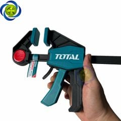 Kẹp gỗ nhanh Total hình chữ F nhiều kích thước 6-12-18 inch