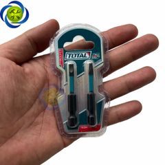Bộ 2 mũi vít dẹp 4mm Total TACIM71SL450 dài 50mm