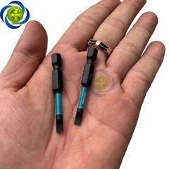 Bộ 2 mũi vít dẹp 4mm Total TACIM71SL450 dài 50mm