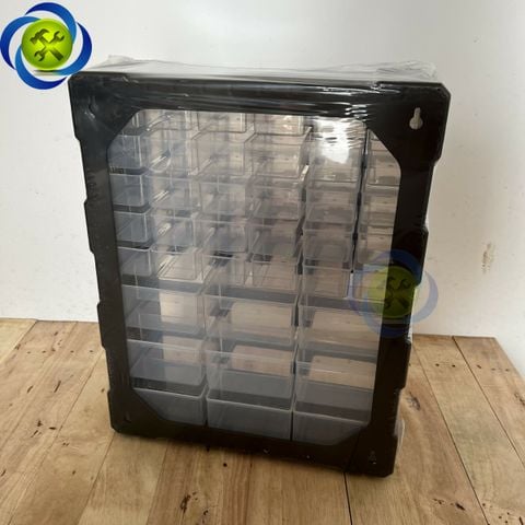 Tủ nhựa đựng linh kiện 39 ngăn Workpro WP283010 kích thước 475x380x160mm