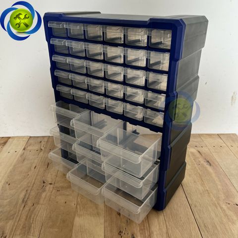Tủ nhựa đựng linh kiện 39 ngăn Workpro WP283010 kích thước 475x380x160mm