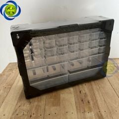 Tủ nhựa đựng linh kiện 38 ngăn Workpro WP283009 kích thước 520x160x375mm