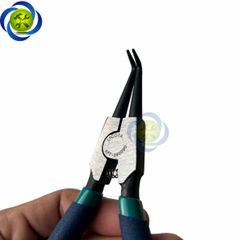 Kìm mở phe ngoài mũi cong 7 inch/175mm Licota APT-38009B