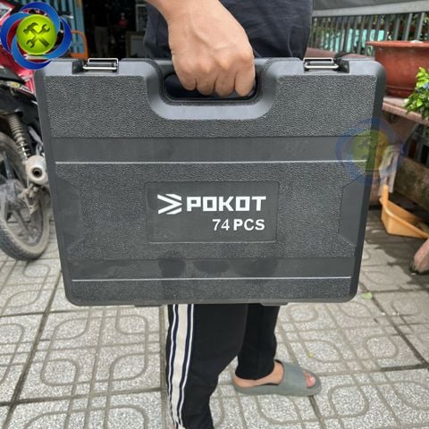 Bộ dụng cụ sữa chữa 74 chi tiết VND1026