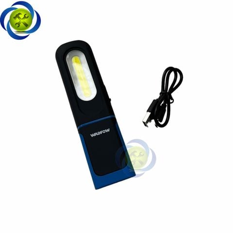 Đèn pin làm việc độ sáng 320Lumen WADFOW WFL7508 sạc type -C , chân đế nam châm
