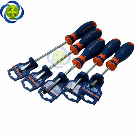 Tua vít dẹp WADFOW WSD12xx nhiều size , cán bọc nhựa