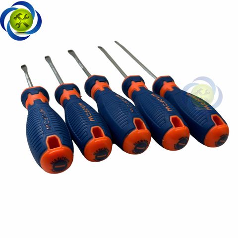 Tua vít dẹp WADFOW WSD12xx nhiều size , cán bọc nhựa