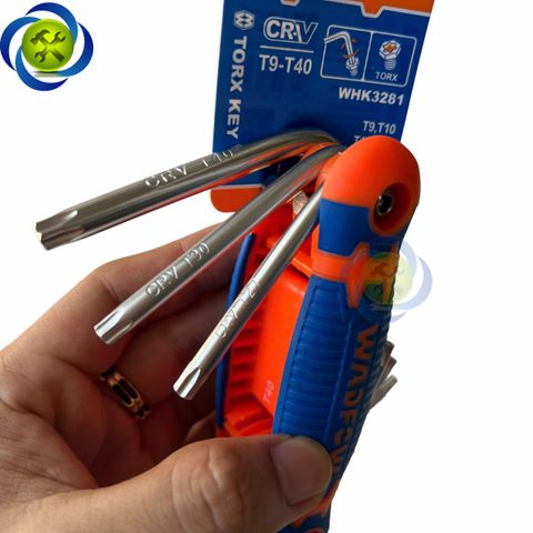 Bộ 8 chìa lục giác sao xếp xếp T9 - T40 WadFow WHK3281
