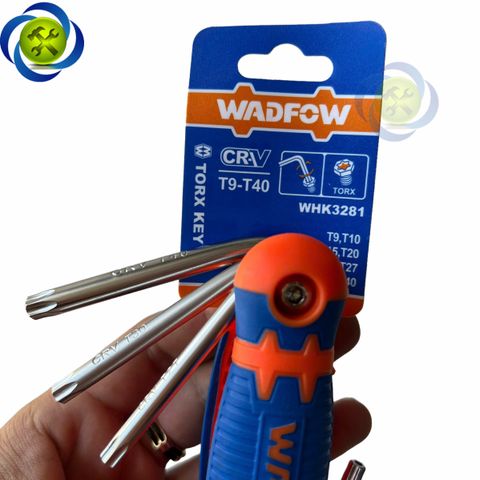 Bộ 8 chìa lục giác sao xếp xếp T9 - T40 WadFow WHK3281