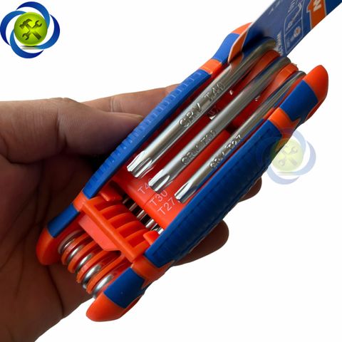 Bộ 8 chìa lục giác sao xếp xếp T9 - T40 WadFow WHK3281