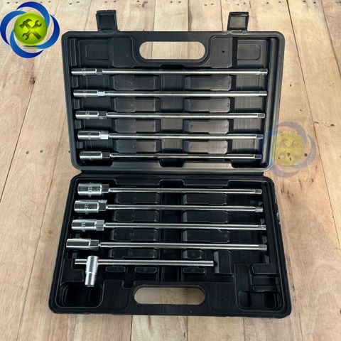 Bộ tay vặn chữ T thay đầu Workpro WP204004 - có 9 cây (8-19mm)