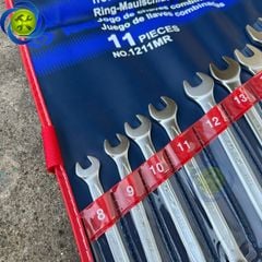 Bộ cờ lê vòng miệng 11 chi tiết 8-24mm Kingtony 1211MR