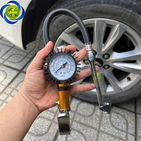 Đồng hồ bơm lốp xe máy - ô tô VND8065 (10 - 220PSI)