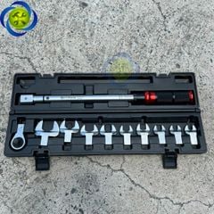 Cờ lê lực đầu rời HITMAN VND8134 (lực siết 10-110Nm) có 11 chi tiết