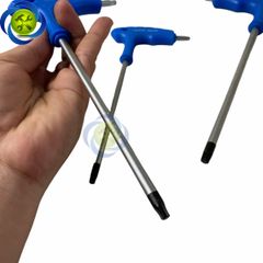 Bộ lục giác chữ T đầu sao 9 cây T10-T50 Kingtony 22309TR