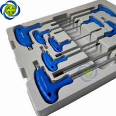 Bộ lục giác chữ T đầu sao 9 cây T10-T50 Kingtony 22309TR