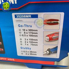 Bộ tua vít đóng 8 cây KINGTONY 35208MR hộp nhựa